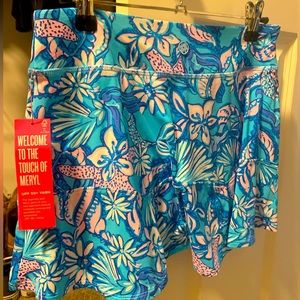 Lilly Pulitzer UPF 50 Luxletic Corrine Skort, XS